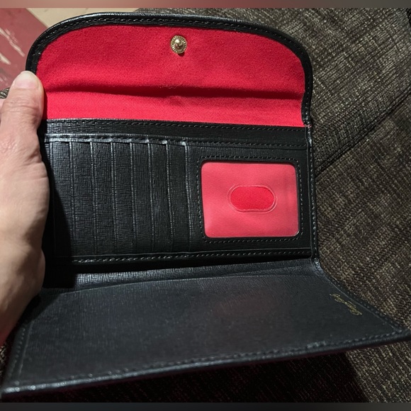 Dooney Bourke Check Book Wallet - Picture 4 of 6